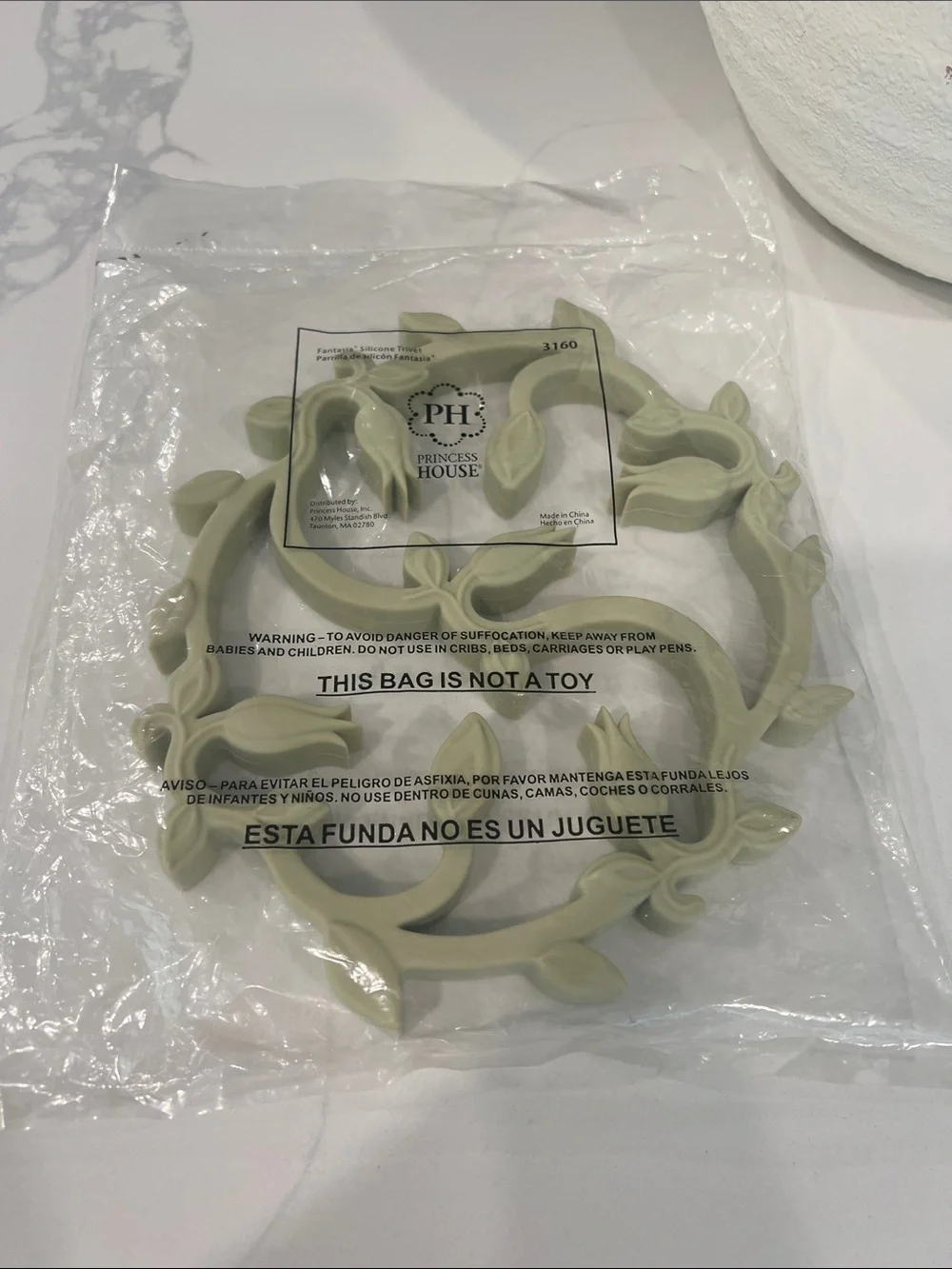 Princess House Silicone Trivet..